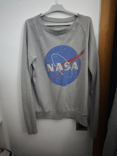 Pull&Beard Hoodie NASA gris